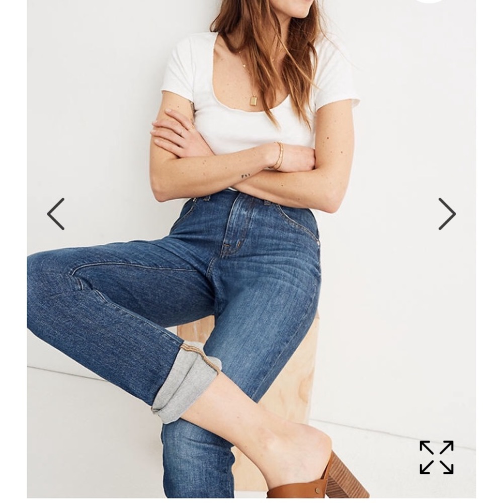 Madewell High-Rise Slim Boyjean: Eco Collection